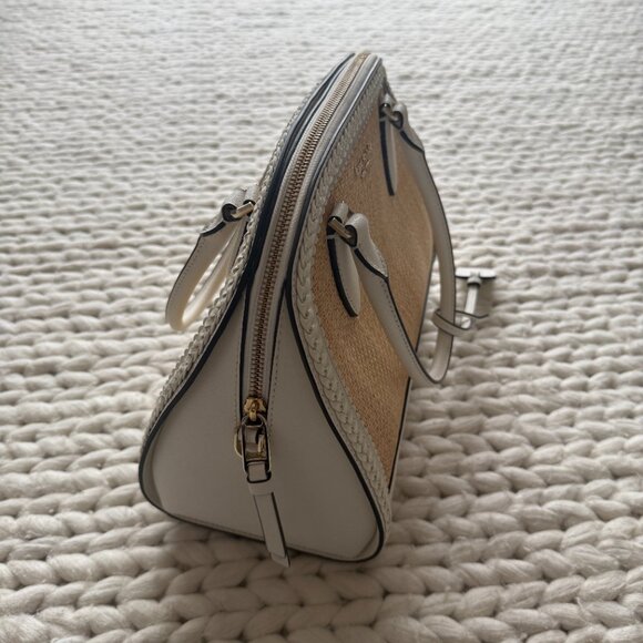 Kate Spade Straw Large Dome Satchel - Picture 6 of 8